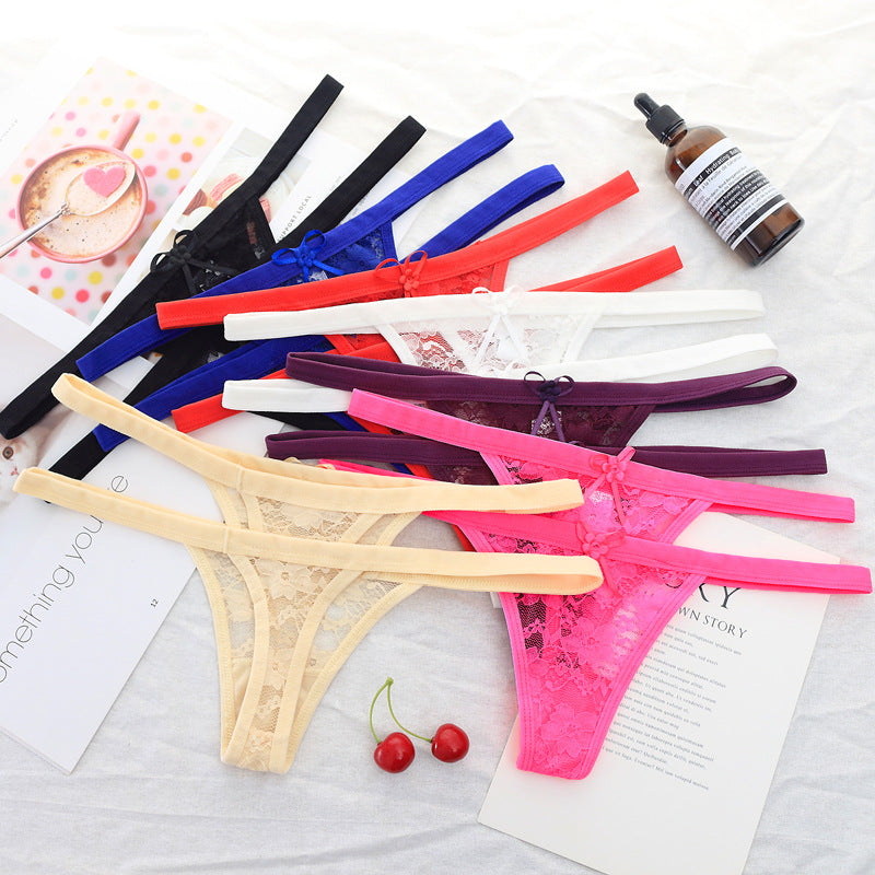 【2枚程度で君の魅力は霞んだりしない】セクシーTバックランジェリー