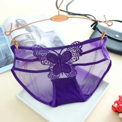 【3本の紐と透け透けHip】セクシーショーツ