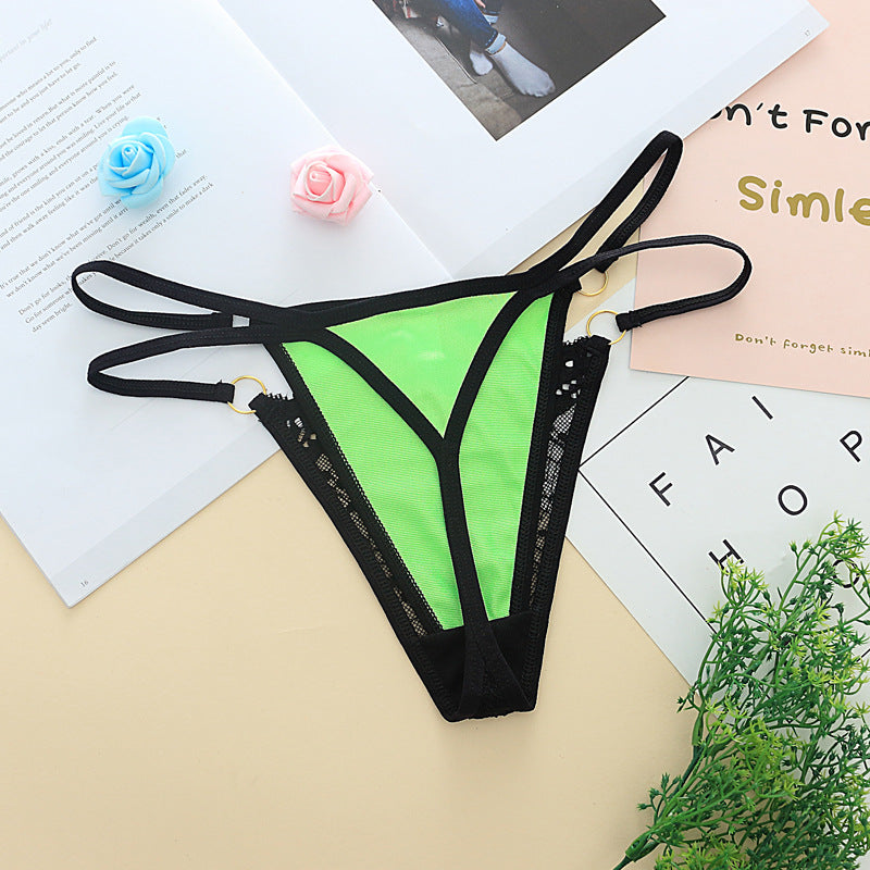 【魅惑の2枚重ね】セクシーTバック