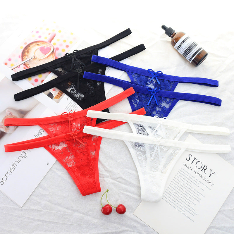 【2枚程度で君の魅力は霞んだりしない】セクシーTバックランジェリー