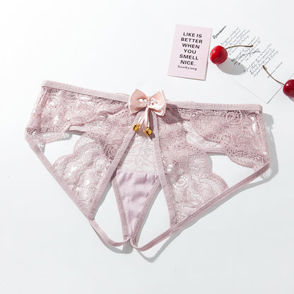 【さくらんぼチャーム付き】穴空きセクシーショーツ